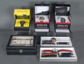 COLLECTION OF BOXED INVICTA WATCHES