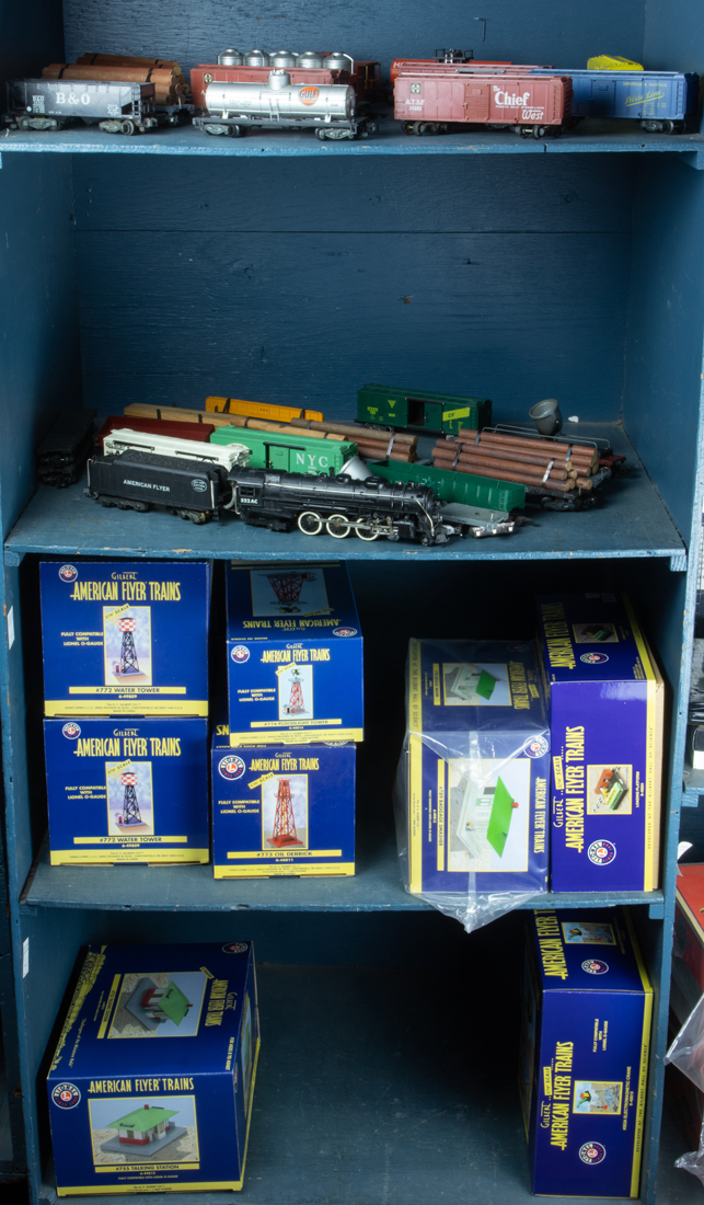 GROUP OF UNBOXED MODEL TRAINS  3a115e
