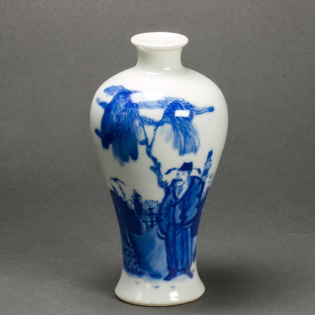 CHINESE UNDERGLAZE BLUE MEIPING 3a159a