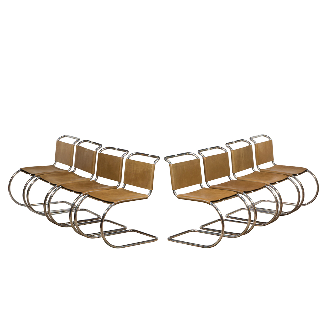 LUDWIG MIES VAN DER ROHE MR CHAIRS  3a17d8
