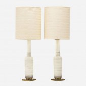 Stiffel. Table lamps, pair. c. 1960,