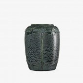 Merrimac Pottery. vase with stylized