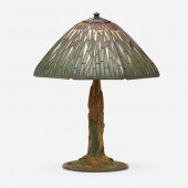 Handel Cattail lampshade c 1915  3a0530