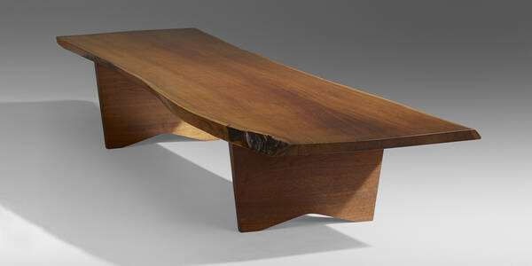 George Nakashima Slab coffee table  3a0771