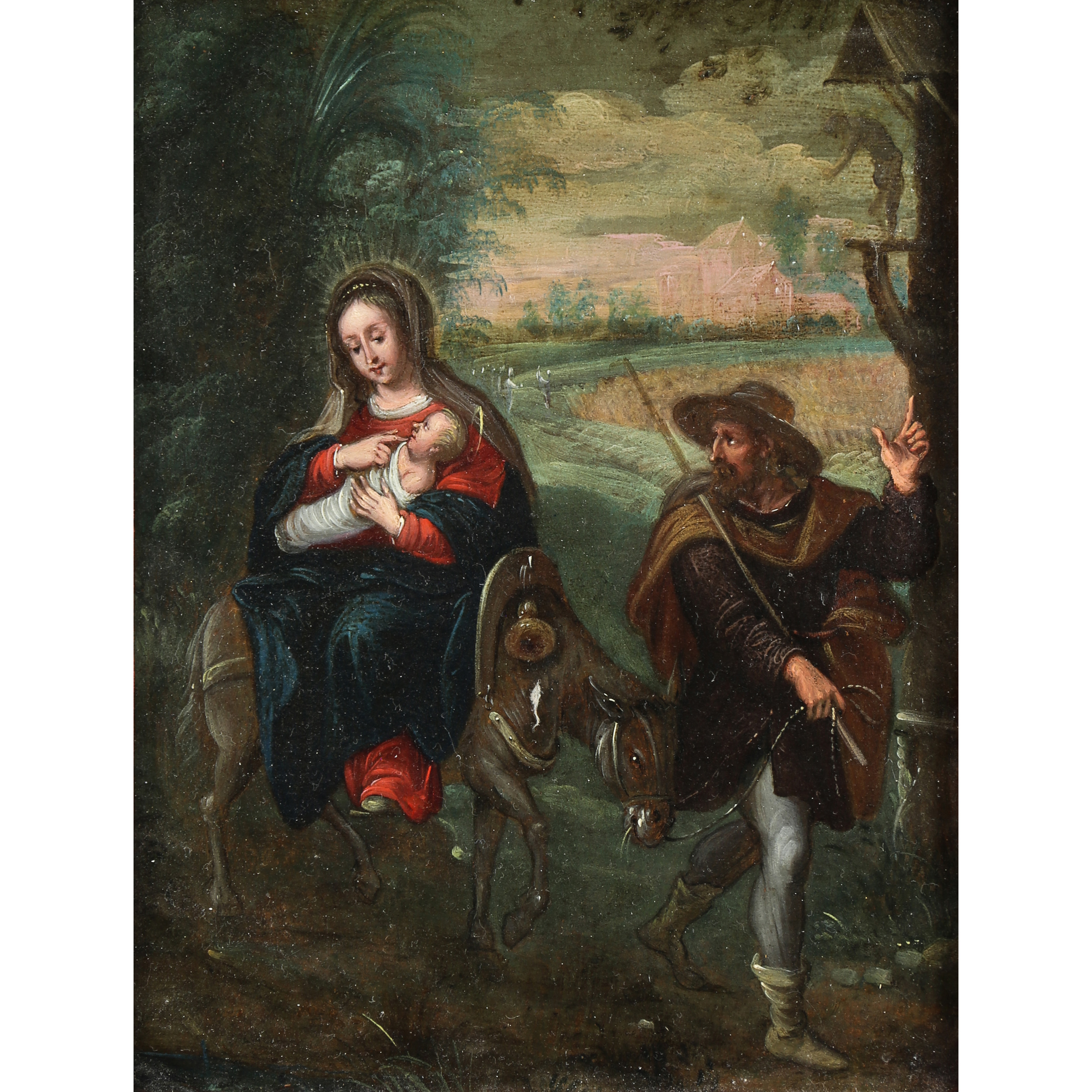 PAINTING THE FLIGHT TO EGYPT Antwerp 3a3490