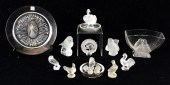 (LOT OF 16) LALIQUE AND LALIQUE STYLE