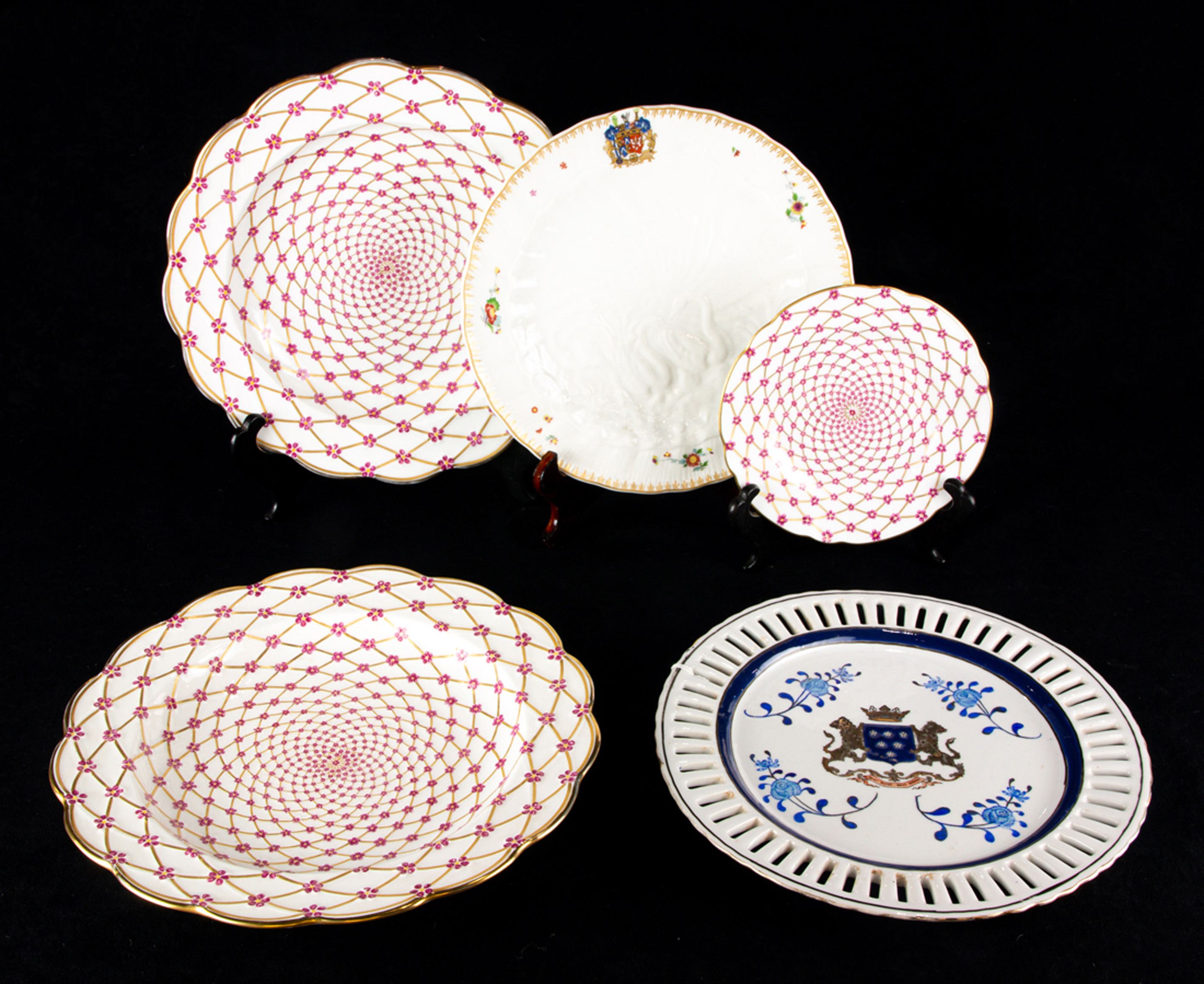  LOT OF 5 CONTINENTAL PORCELAIN 3a3675