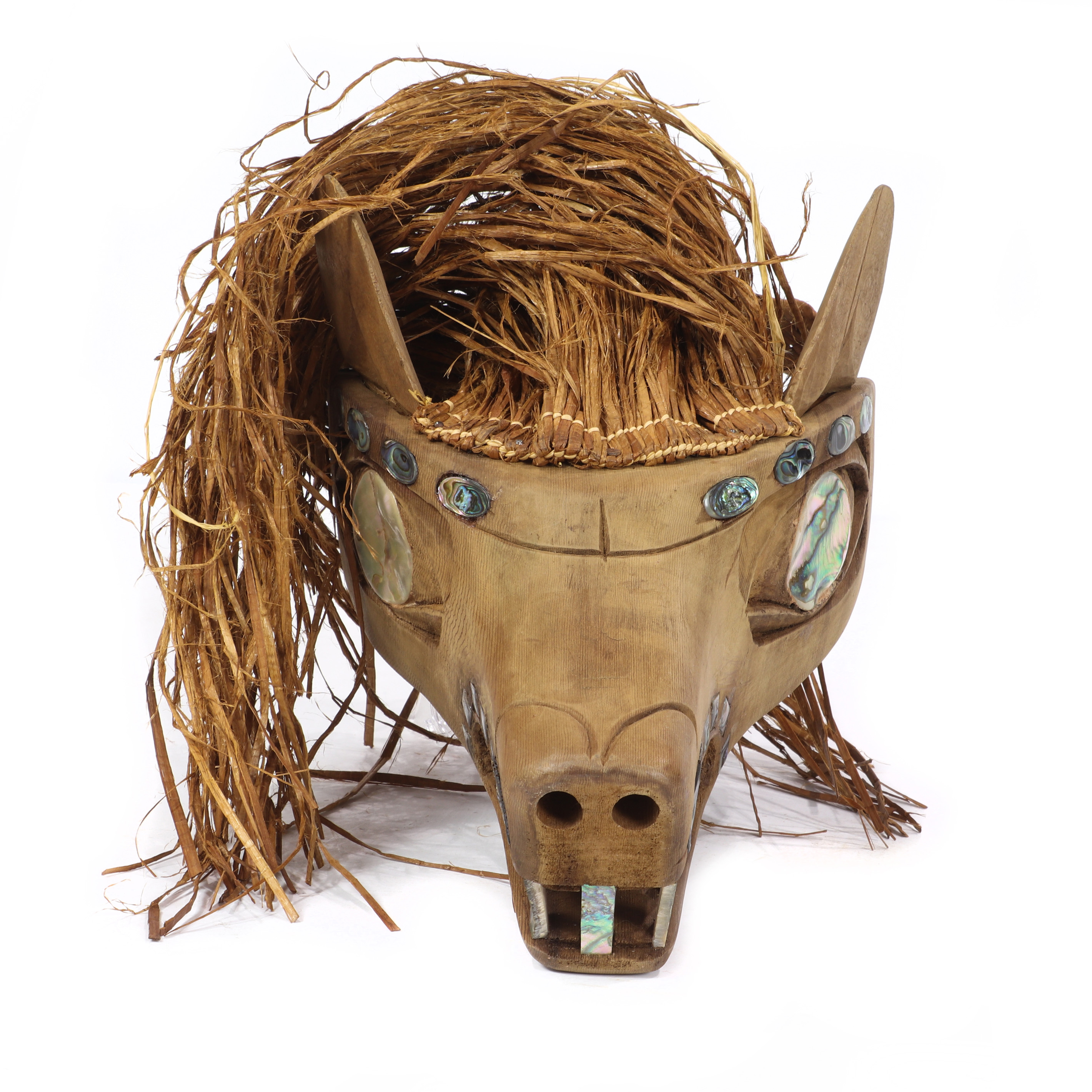 A PACIFIC NORTHWEST WOLF MASK WITH 3a3d10