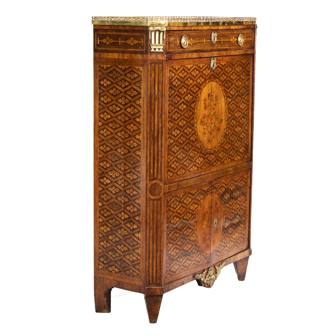 A FRENCH LOUIS PHILIPPE INLAID 3a2ba4