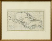 MAP, THE WEST INDIES ACCORDING TO THE
