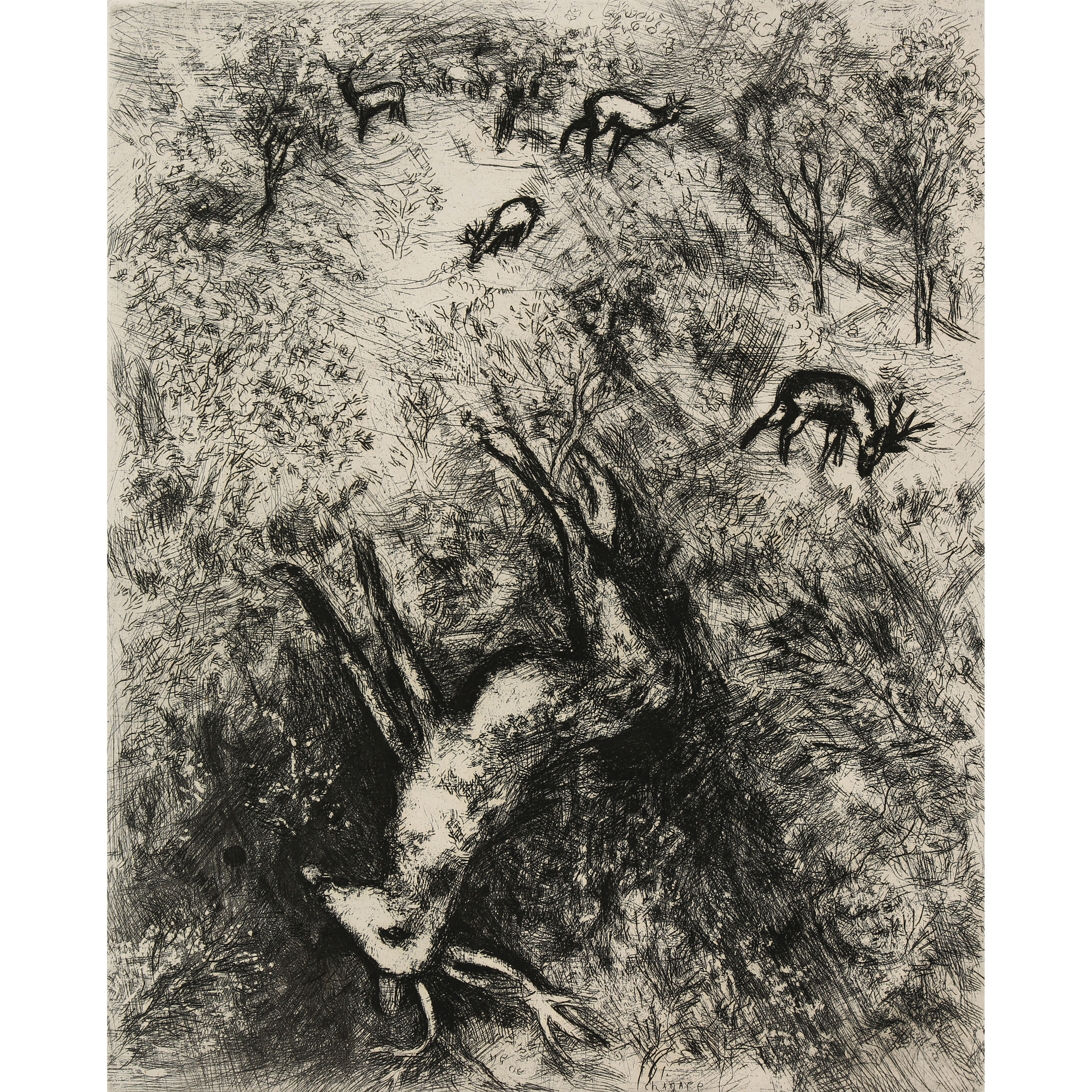 PRINT, MARC CHAGALL Marc Chagall