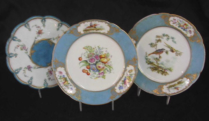 Group of Three Porcelain Plates  3a5af3