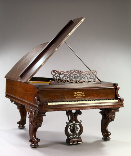 Fine American Rococo Revival Rosewood 3a5d25