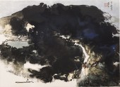 ZHANG DAQIAN (1899-1983), INK SPLASHED