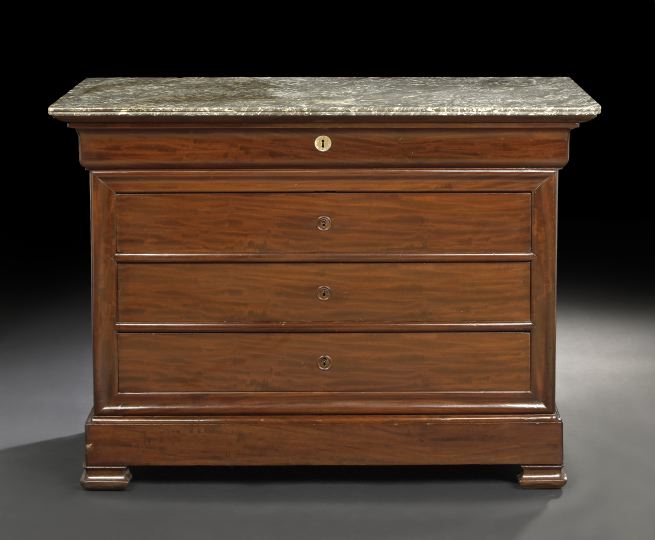 Charles X Mahogany and Marble Top 3a5e6d