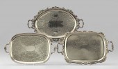 Group of Three American Silverplate