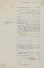 A 1789 DOCUMENT BEARING THE SIGNATURE 3a63db