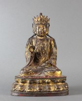 CHINESE MING DYNASTY GILT   3a69fb