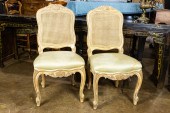 PAIR OF LOUIS XV PROVINCIAL STYLE SIDE