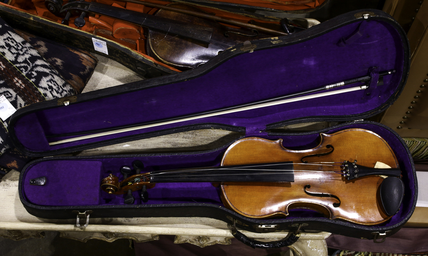 STRADIVARIUS LABELLED VIOLIN Stradivarius 3a4fcd