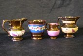 Group of Four Pieces of Lustreware,