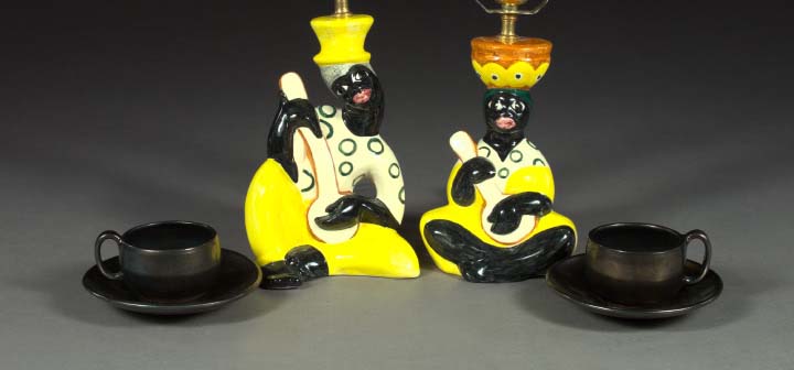 Shearwater Pottery Mr and Mrs  3a5348