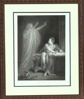 Suite of Five Black and White Engravings,