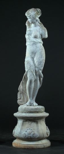 Large Cast-Stone Figure of Venus de