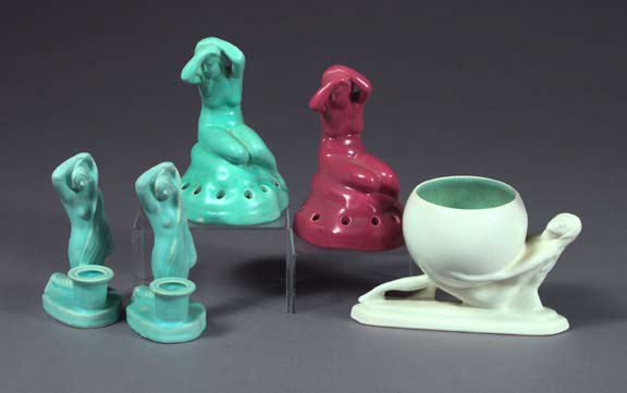 Collection of Five Art Pottery 3a5680