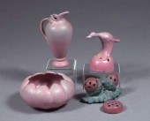 Collection of Five Pieces of Art Pottery,