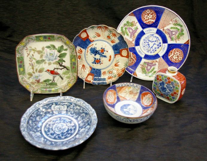 Six Piece Group of Oriental Porcelain  3a5904