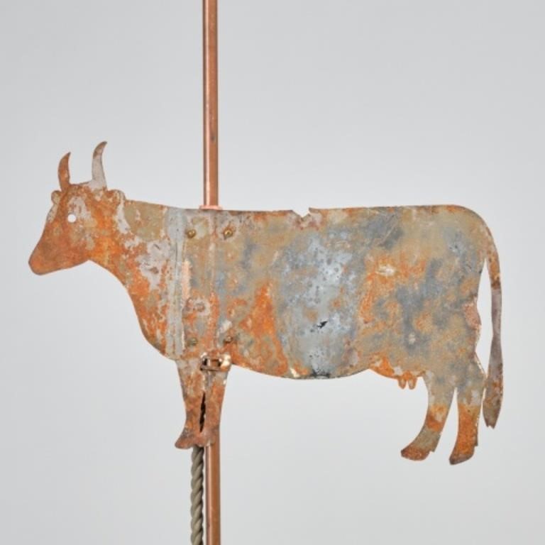 COW WEATHERVANEA sheet metal weathervane 3a85bd