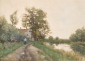 F. JACOBUS VAN ROSSUM (1856-1917) DUTCH“Road