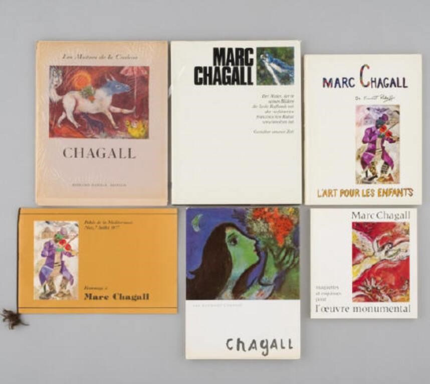 MARC CHAGALL AUTHOGRAPHED BOOKSMarc 3a8aab