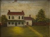 PAINTING OF BILLINGS ESTATE HOMESTEAD  3a8f62