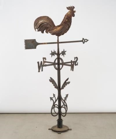 HISTORIC ROOSTER WEATHERVANE GANANOQUE  3a901a