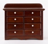 EIGHT-DRAWER SPICE CHEST, N.S., 1860-75An