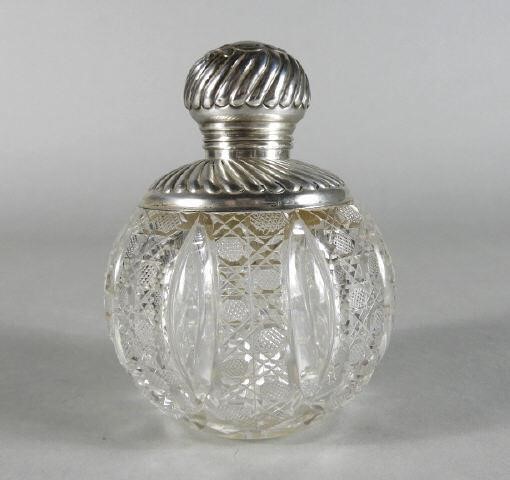 LARGE CUT GLASS STERLING SCENT 3a925e
