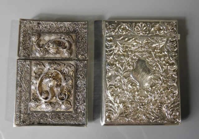 CHINESE SILVER CALLING CARD CASE 3a9297