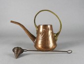 ARTS CRAFTS COPPER WATERING CAN 3a92bb