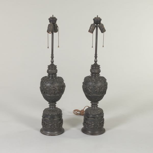 PAIR OF BELLE EPOQUE PATINATED 3a7259