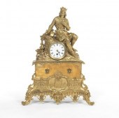 LARGE FRENCH ANTIQUE MANTLE TIME 3a743b