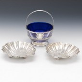 STERLING SILVER SHELL DISHES BY GORHAM