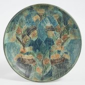 Brooklin Pottery Charger, Theo and Susan