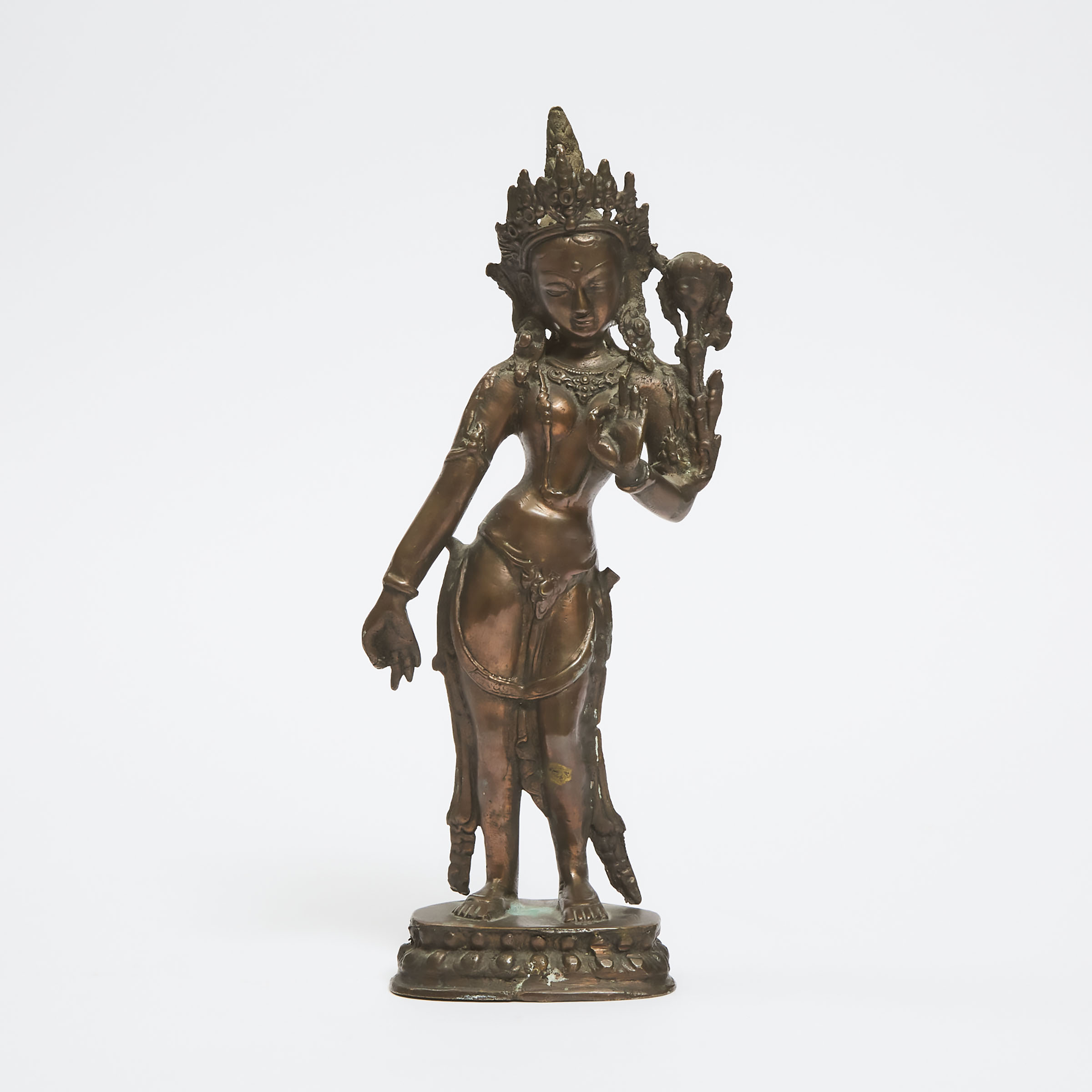 A Nepalese Bronze Figure of Tara  3abca3