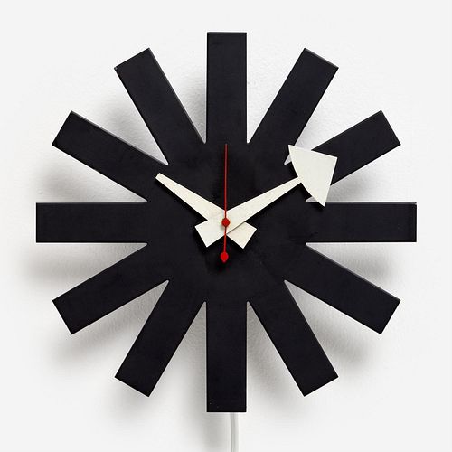 GEORGE NELSON 2213 ASTERISK CLOCK 3a98c7