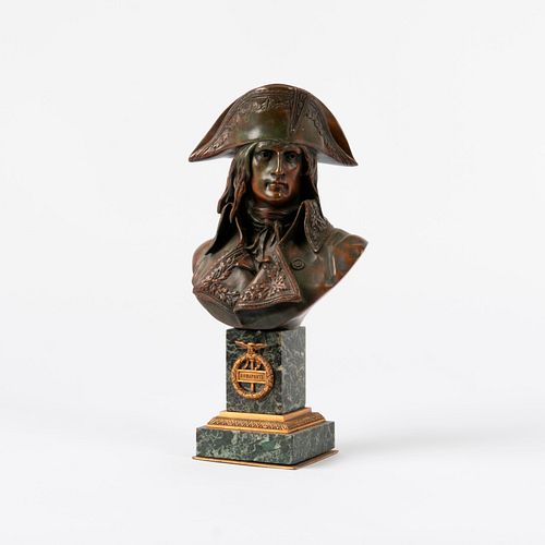 BRONZE BUST OF YOUNG NAPOLEON AFTER 3a9f40