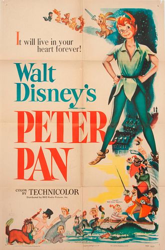 DISNEY S PETER PAN 1953 ORIGINAL 3aa1ae