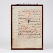 LATE-MEDIEVAL GREGORIAN CHANT ON PARCHMENTA