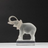 LALIQUE FRANCE FROSTED GLASS ELEPHANTCondition

Very